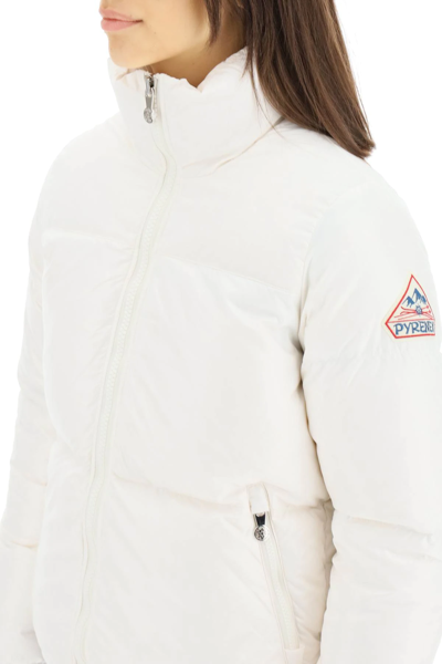 Shop Pyrenex 'goldin 2' Short Down Jacket In White