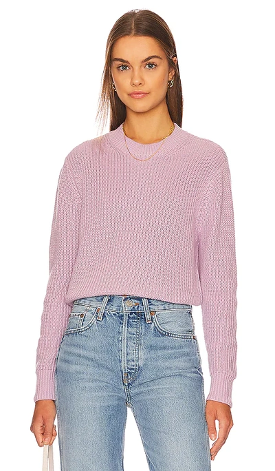 525 Crewneck Pullover Sweater In Lilac | ModeSens