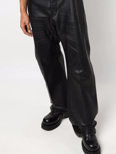 Shop Rick Owens Geth Bootcut Jeans In Black