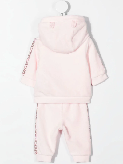 Shop The Marc Jacobs Logo-print Three-piece Tracksuit Set In Pink