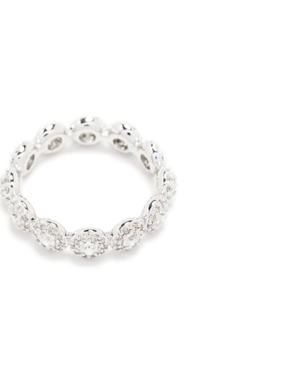 Shop Swarovski Constella Pavé-crystal Ring In Silver