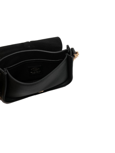 Shop Tod's Timeless Mini Crossbody Bag In Black