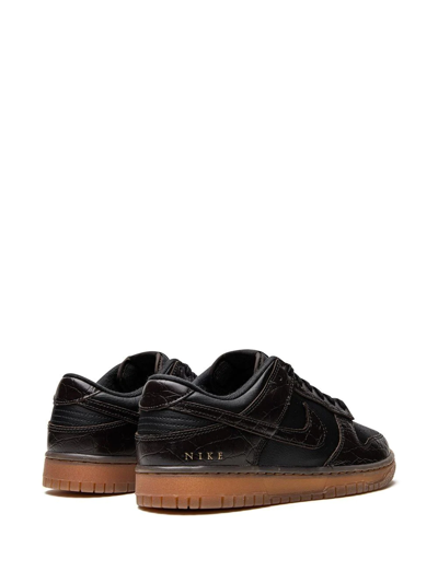 Nike Dunk Low Sneakers In Black