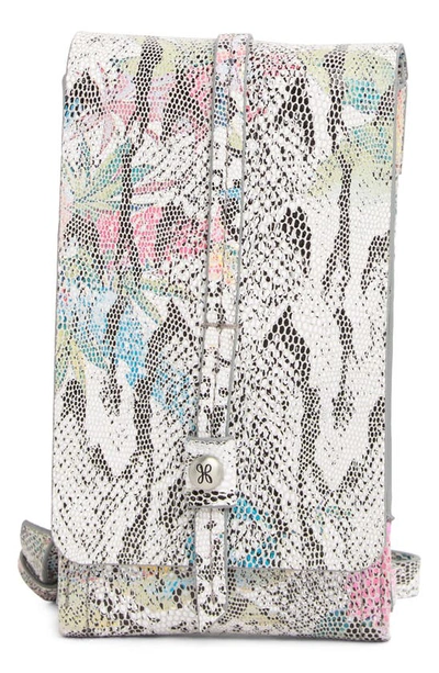 Shop Hobo Token Leather Smartphone Wallet In Lizard Floral