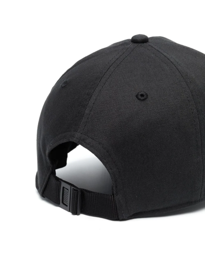 Shop Moncler Logo-print Baseball Cap In Black