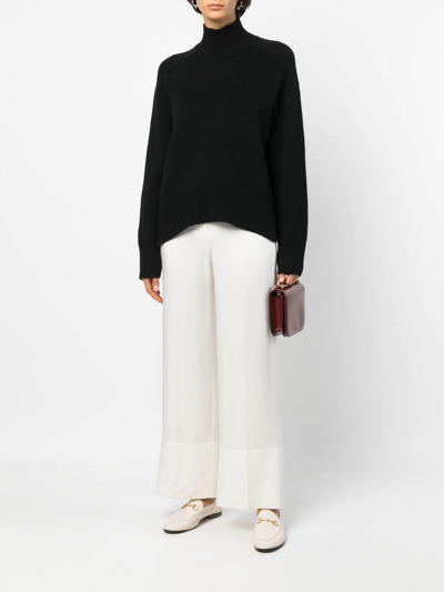 Arch4 Long-sleeve Cashmere Jumper In Black