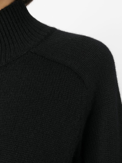 Arch4 Long-sleeve Cashmere Jumper In Black