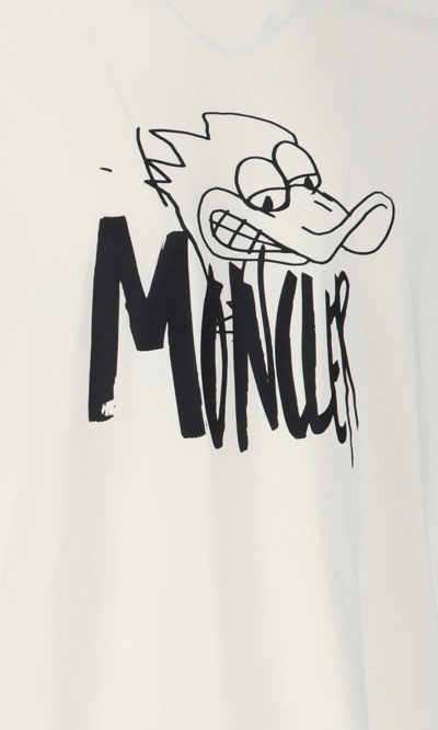 Shop Moncler Print T-shirt