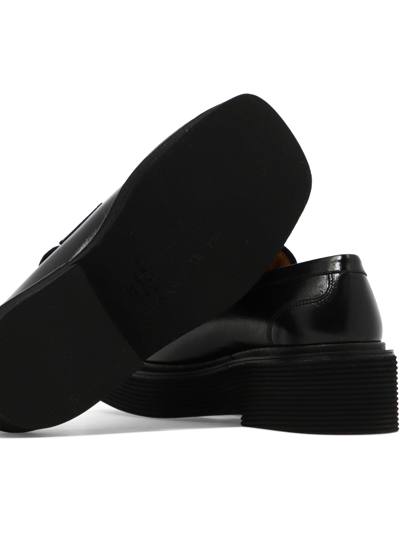 Shop Marni "piercing" Loafers In Black