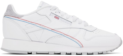 Shop Reebok White Classic Sneakers In Ftwr White/ftwr Whit