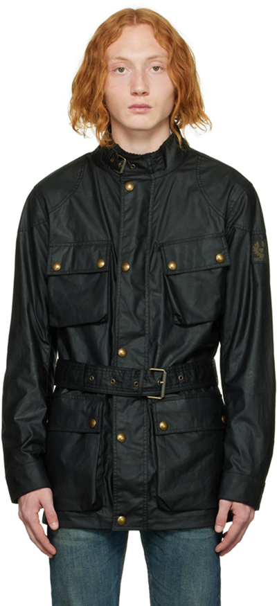 Shop Belstaff Black Trialmater Jacket