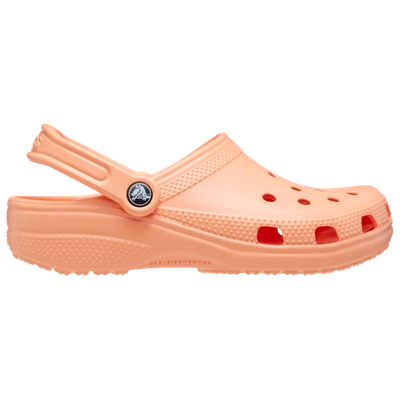 Shop Crocs Womens  Classic Clogs In Orange/papaya Orange