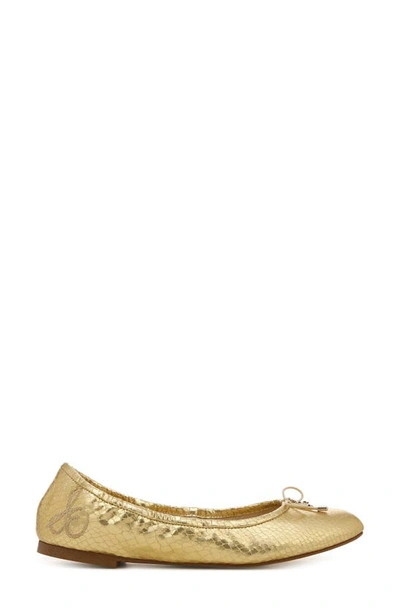 Sam Edelman Women's Felicia Slip On Ballet Flats In Gold