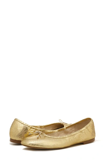 Sam Edelman Women's Felicia Slip On Ballet Flats In Gold
