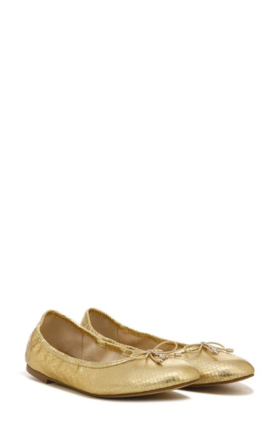 Sam Edelman Women's Felicia Slip On Ballet Flats In Gold