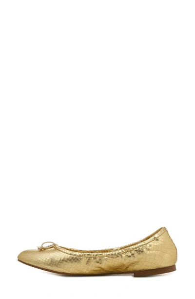 Sam Edelman Women's Felicia Slip On Ballet Flats In Gold