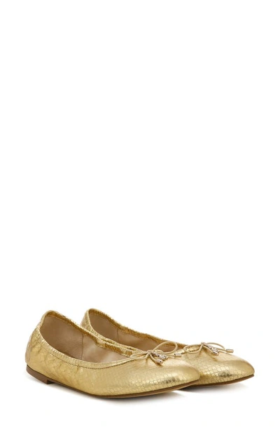 Sam Edelman Women's Felicia Slip On Ballet Flats In Gold