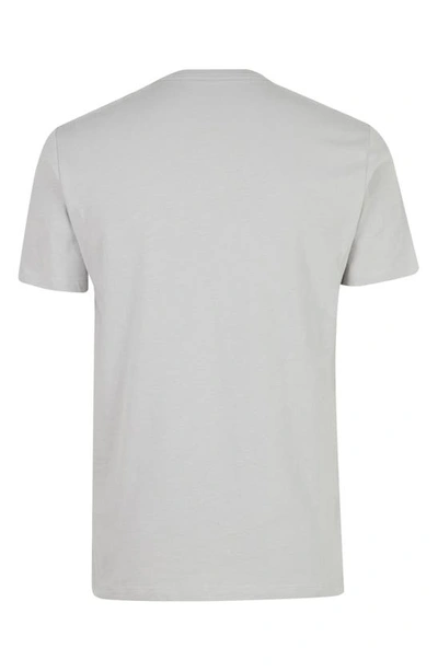 Shop Allsaints Brace Tonic Crewneck T-shirt In Heath Grey