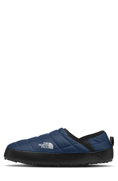Shop The North Face Thermoball™ Traction Water Resistant Slipper In Shady Blue/ Tnf Black