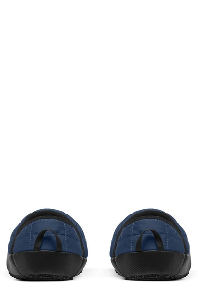 Shop The North Face Thermoball™ Traction Water Resistant Slipper In Shady Blue/ Tnf Black