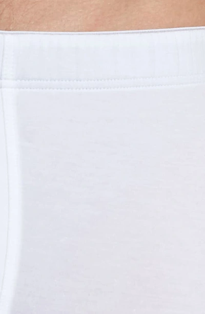 Shop Hanro Cotton Superior Boxer Briefs In White