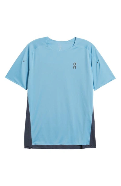 Shop On Performance T-shirt In Niagara/ Navy