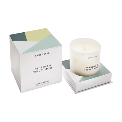 Shop Lake & Skye Verbena And Velvet Moss Candle In Default Title