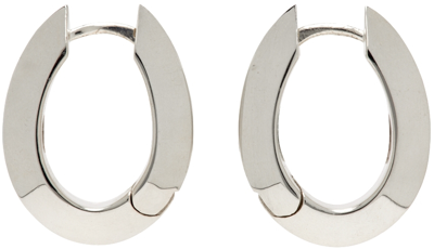 Shop Sophie Buhai Silver Ada Hoop Earrings In Sterling Silver