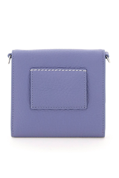 Shop Mm6 Maison Margiela Wallet With Chain In Purple