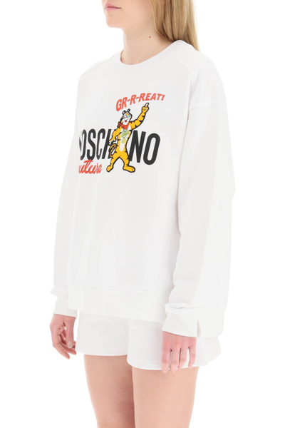 Shop Moschino Kellogg's Sweatshirt In Multicolor