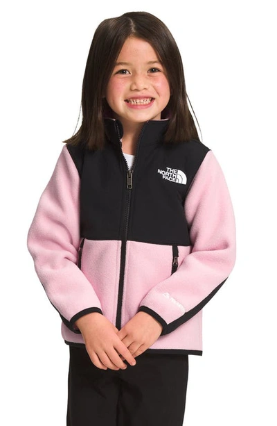Shop The North Face Kids' Denali Fleece Jacket In Cameo Pink