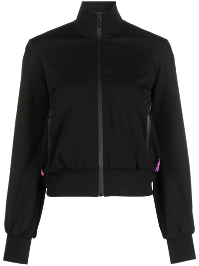 Shop Off-white Monogram-band Track Jacket In Nero