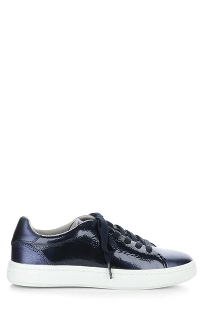 Shop Bos. & Co. Cherise Sneaker In Ocean/ Blue Metallic/ Patent