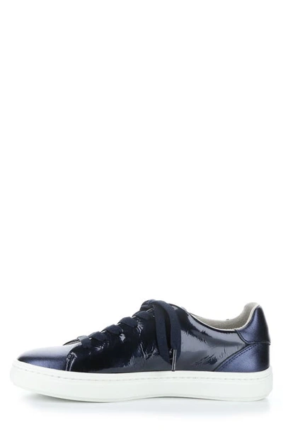Shop Bos. & Co. Cherise Sneaker In Ocean/ Blue Metallic/ Patent