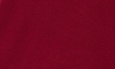 Cece Womens Cotton Ruffled Pullover Sweater In Deep Merlot
