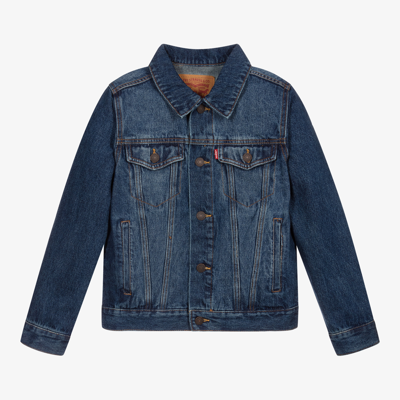Shop Levi's Teen Boys Blue Denim Jacket