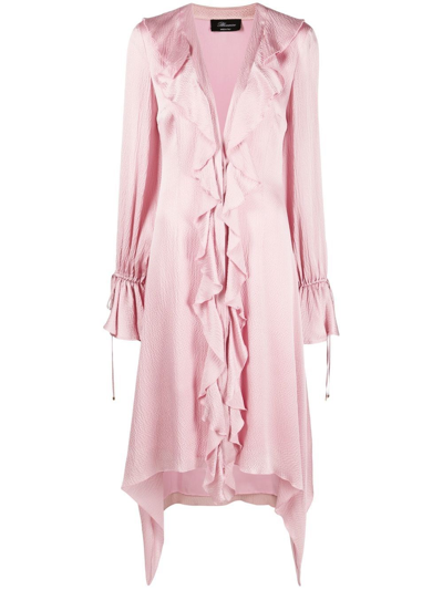 Shop Blumarine Chemisier Dress In Rosa