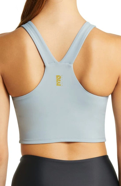 Shop P.e Nation Full Count Sports Bra In Quarry