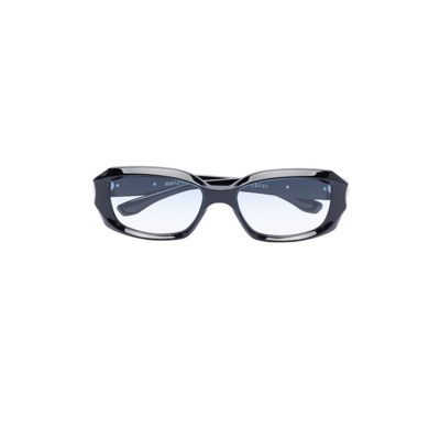 Shop Gentle Monster Black Loful 01(bg) Rectangular Sunglasses