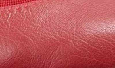 Bandolino Edition Round Toe Ballet Flat In Medium Red 610