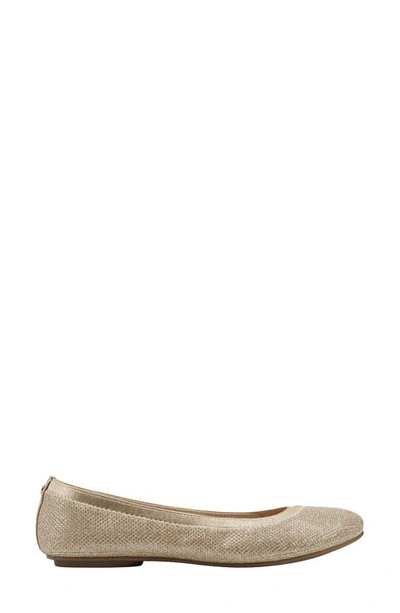 Bandolino Women's Edition Ballet Flats Women's Shoes In Gold 710