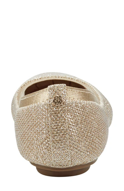 Bandolino Women's Edition Ballet Flats Women's Shoes In Gold 710