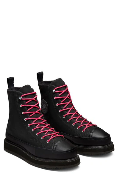 Shop Converse Gender Inclusive Chuck Taylor® All Star® High Top Sneaker Boot In Black/ Black