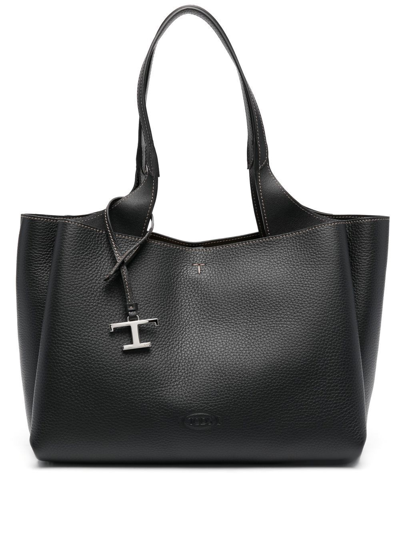 Shop Tod's Tote Bag In Black