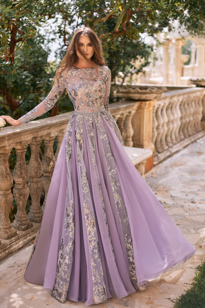 Shop Reverie Couture Lace Embroidered Tulle Gown
