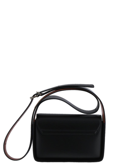 Shop Jil Sander Shoulder Bag Small In Black
