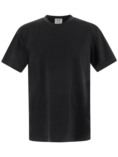 Shop Y-3 Logo T-shirt In Black