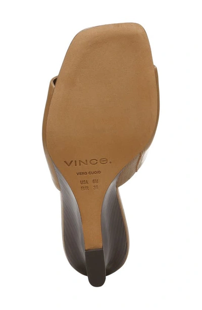 Shop Vince Pia Wedge Sandal In Tan