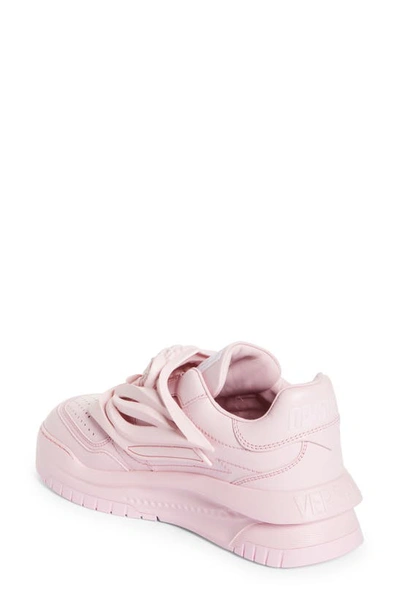 Shop Versace Odissea Sneaker In Rose