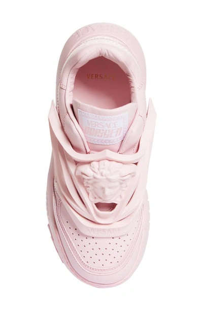 Shop Versace Odissea Sneaker In Rose